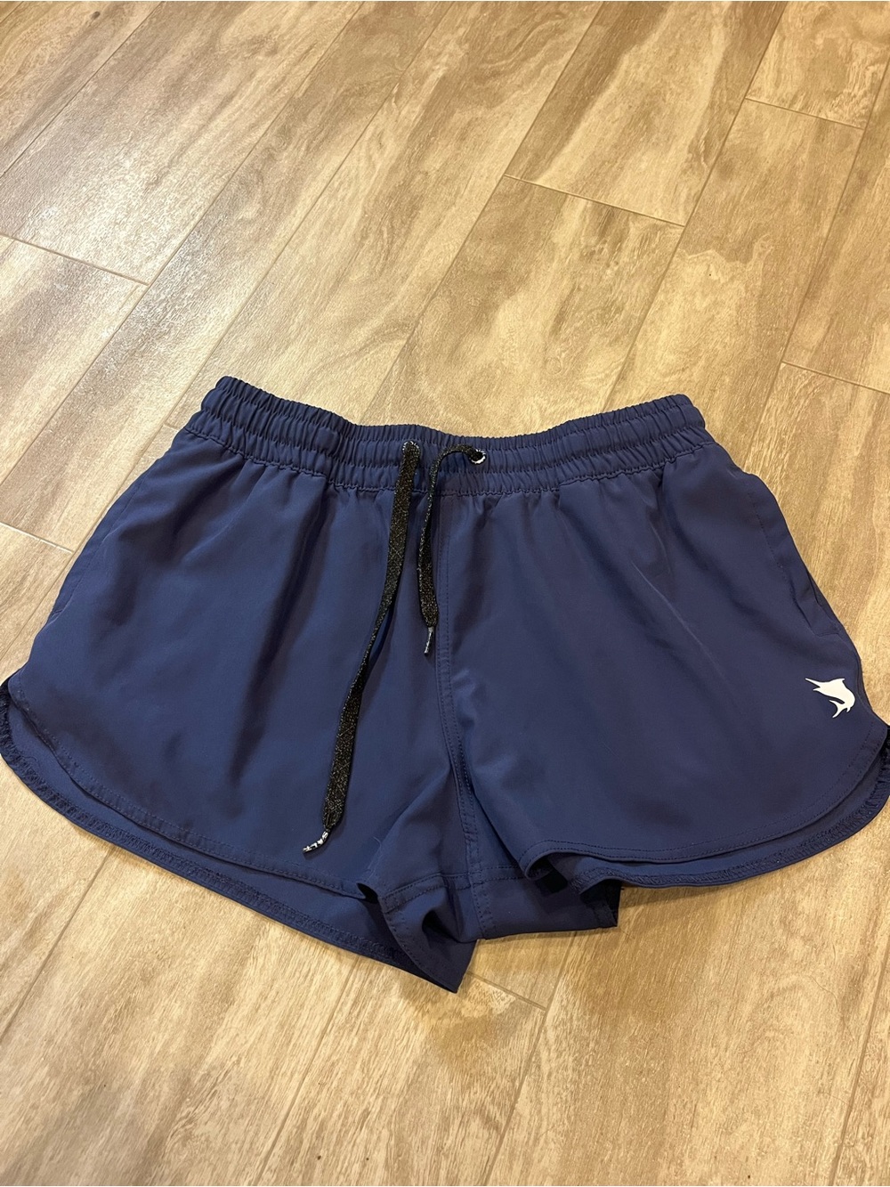 Salt Life Navy Athletic Shorts with Drawstring